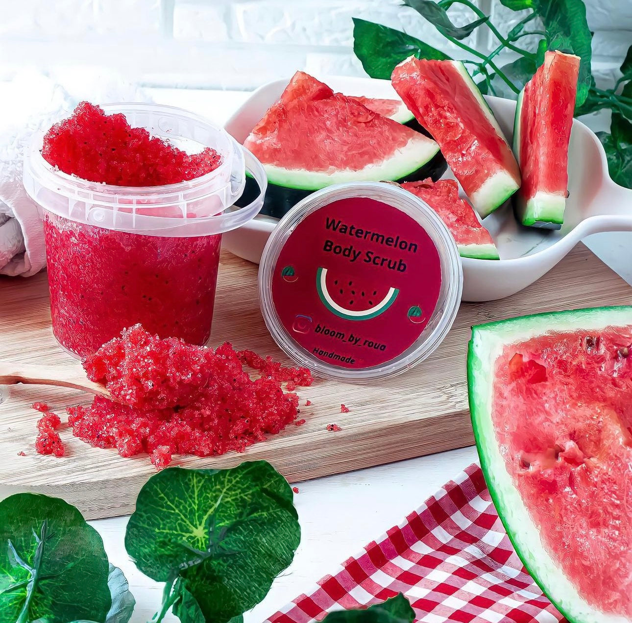 مقشر الجسم بالبطيخ 🍉