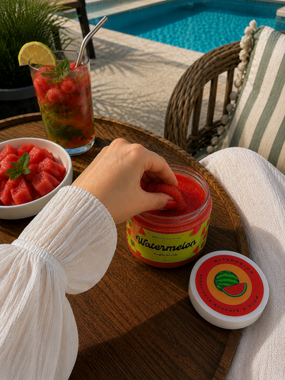 مقشر الجسم بالبطيخ 🍉